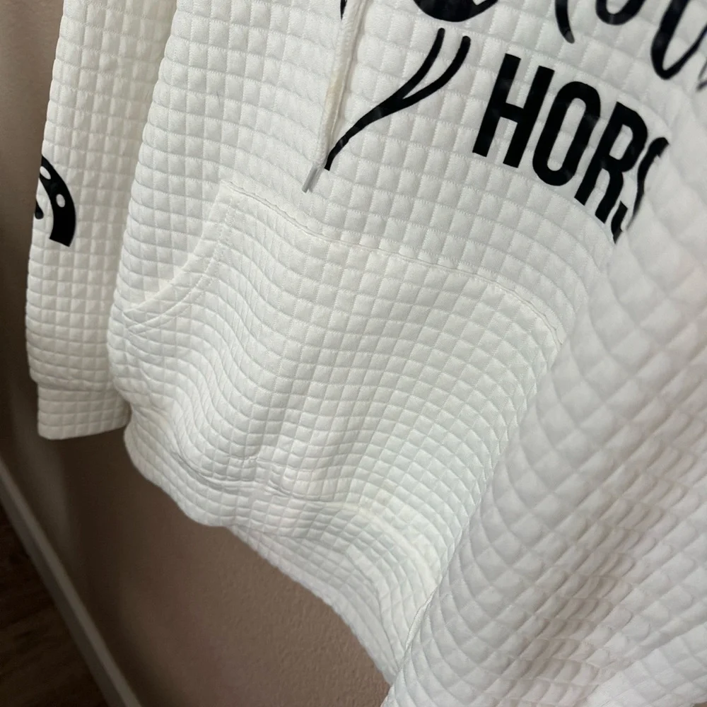 Just a girl who loves to ride horses sweatshirt - Picture 3 of 7